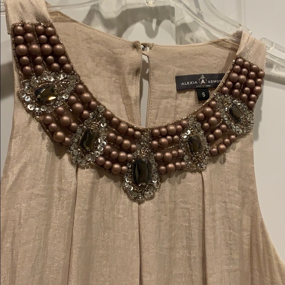 Champagne shift dress - Picture 2 of 4